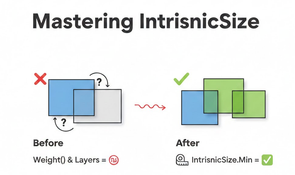 Mastering IntrinsicSize in Jetpack Compose: A Real-World Guide