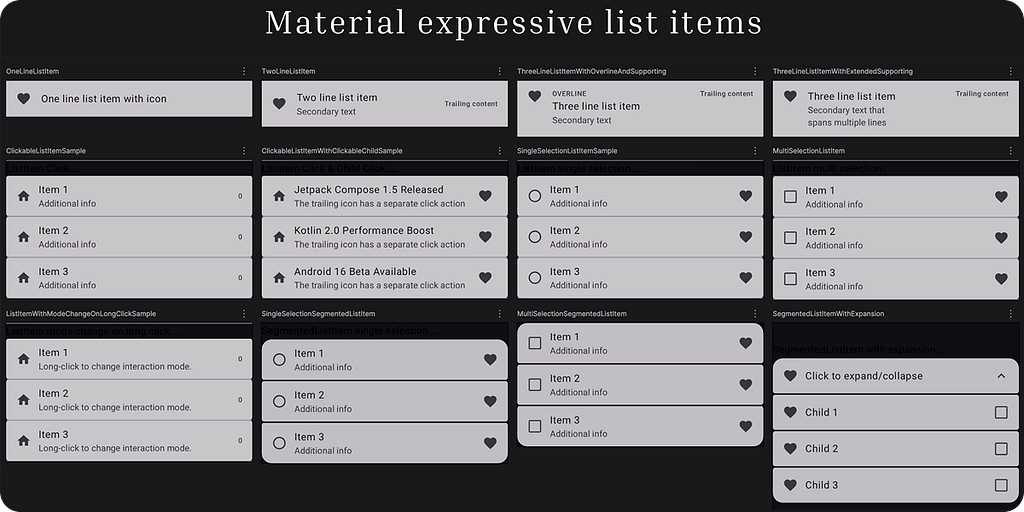 Beyond Flat Lists: Build Expressive Material 3 Lists in Compose