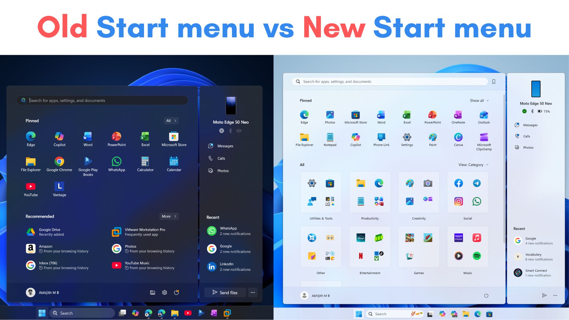 Nobody wants a massive Windows 11 Start menu. Let us resize it, say users, as Microsoft monitors feedback