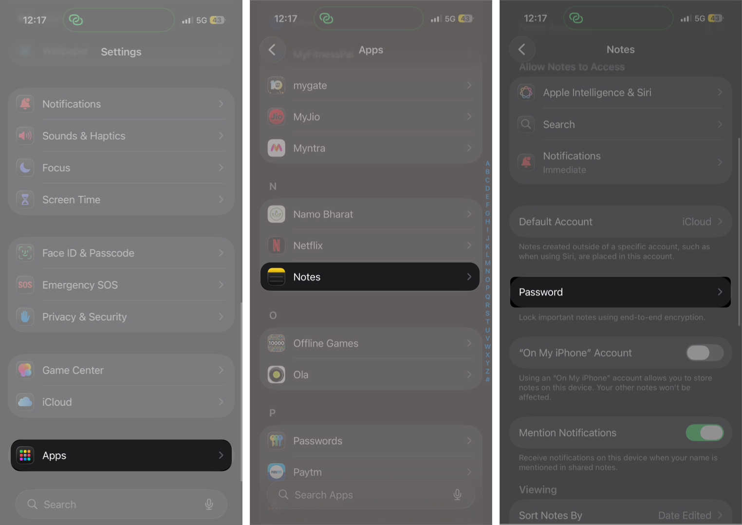 How to Reset Notes Password on iPhone, iPad, and Mac