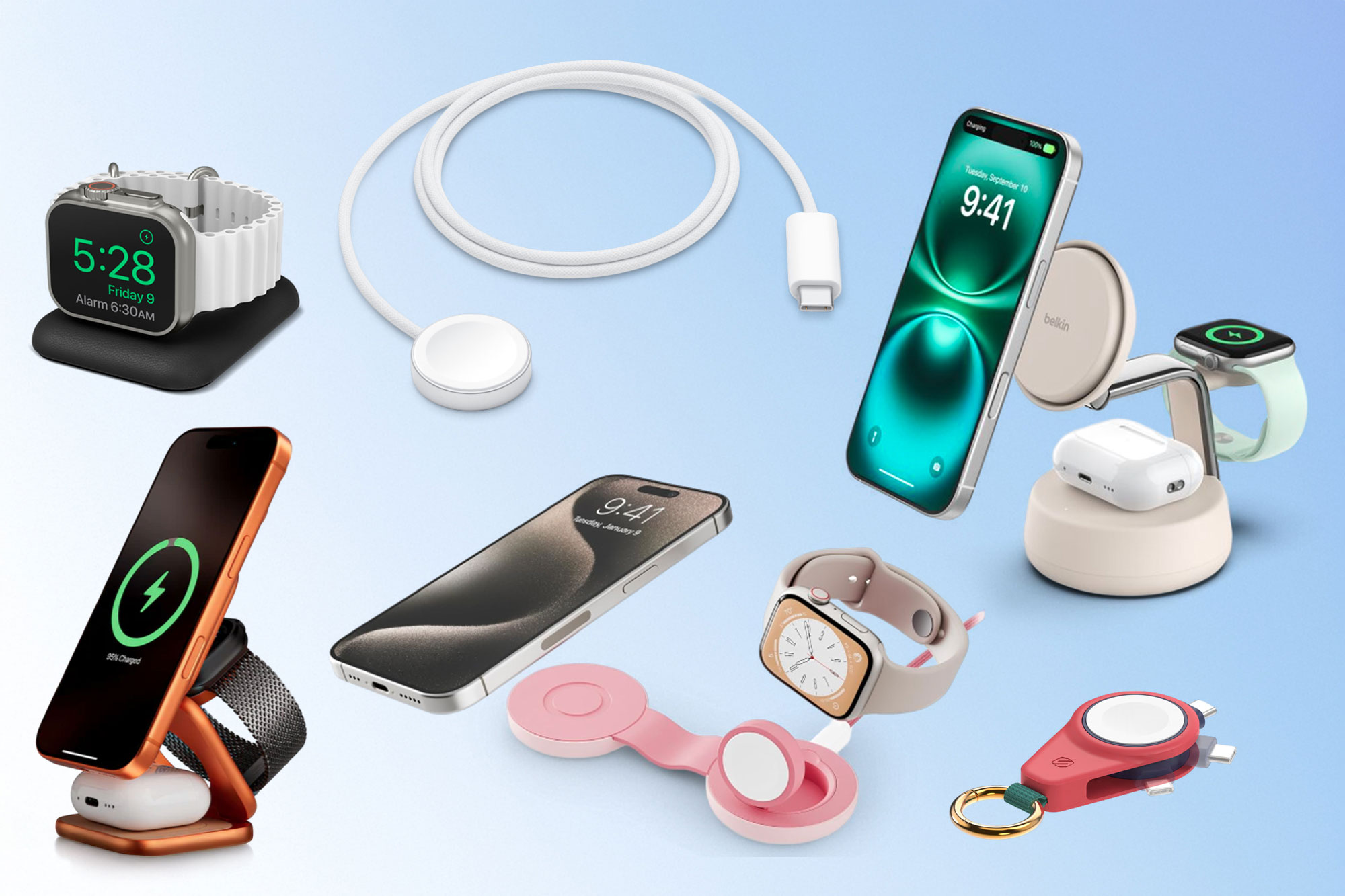 Best Apple Watch chargers, stands, power banks & docks 2026