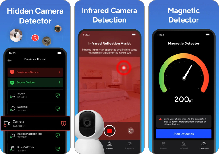 Best Apps for iPhone and Android to Find Hidden Cameras