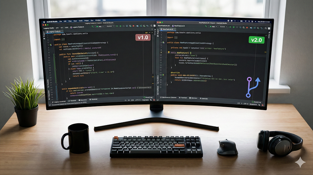 Git Worktree: Run Two Branches in Parallel on Android Studio
