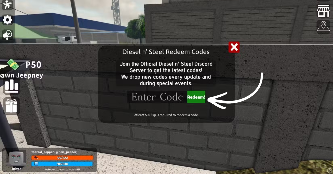 Diesel n Steel Codes (March 2026)