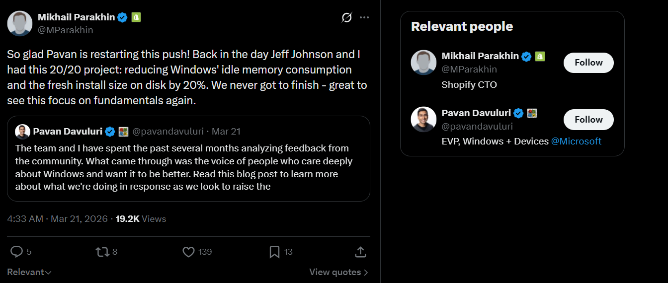 Microsoft once tried to cut Windows 11 RAM usage, install size by 20%, now it’s trying again in 2026