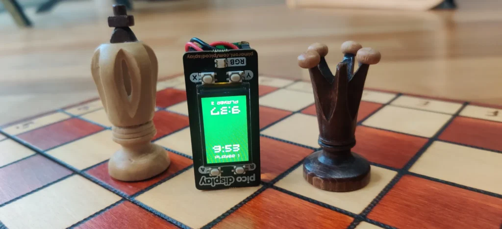 Pico chess timer