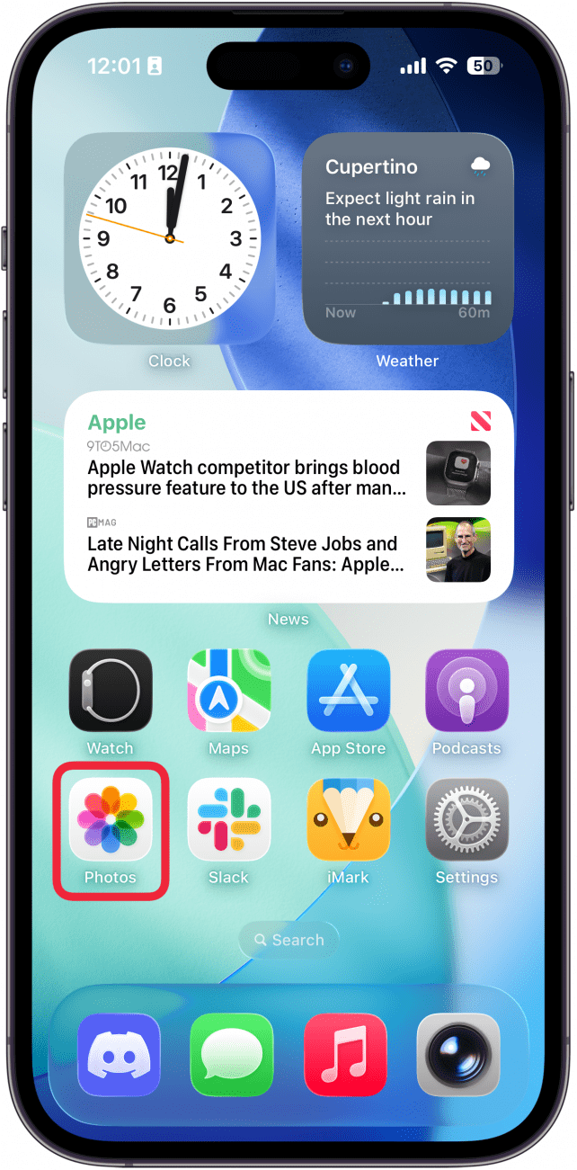 See a Map of Your Photos on iPhone